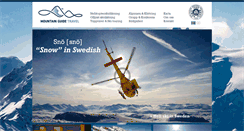 Desktop Screenshot of mountainguide.se