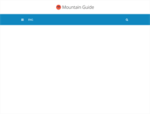 Tablet Screenshot of mountainguide.ru